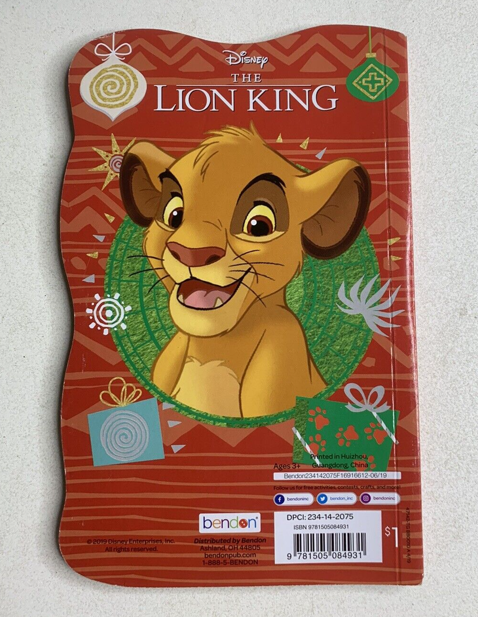 The Lion King Board Book By Bendon Hardcover 2019 Disney