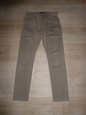 MAVI JAKE SLIM LEG leichte Jeans Stretch Sandfarben W30 L32 **TOP**