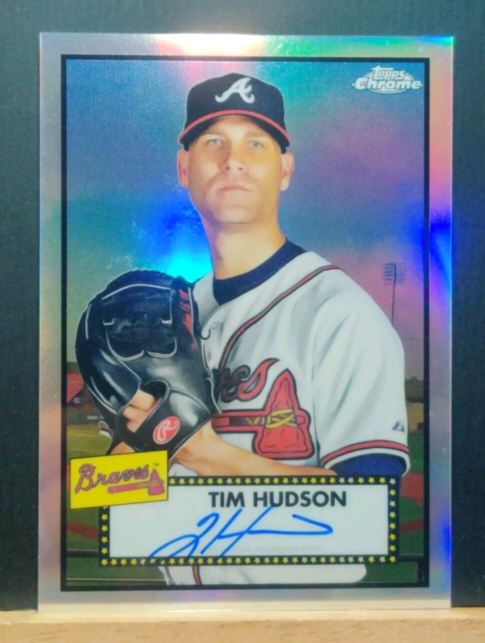 2021 Topps Chrome Platinum Anniversary -Auto 73/199 Refractor #PA-THU Tim Hudson