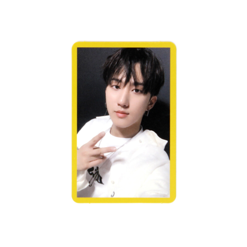 stray kids チャンビン　台湾　トレカ　yellow wood チャンビン】スキズ StrayKids yellow woodトレカ① - メルカリ