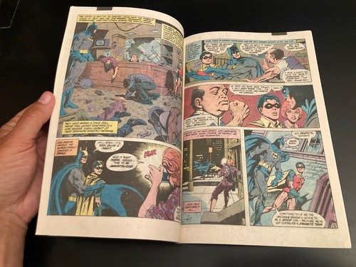 BATMAN #368 *Key!* INSANELY BRIGHT/COLORFUL/GLOSSY! NM- (9.0/9.2) Bright Wh Pgs! - Picture 6 of 10