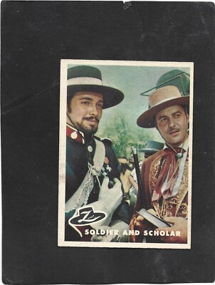 rui（7/10） 1958 Topps Zorro # 7 Soldier And Scholar | eBay
