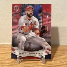 2019 Topps Tribute Red /10 Matt Carpenter #62