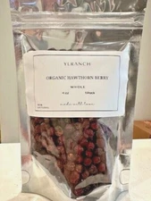 Hawthorn Berry Organic Dried / Farm Fresh Packed USA Free Ship