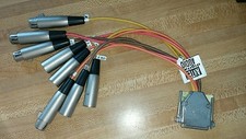 Antex Sound Card XLR Breakout Cable Balanced Audio IN/OUT SC2000 StudioCard SC22