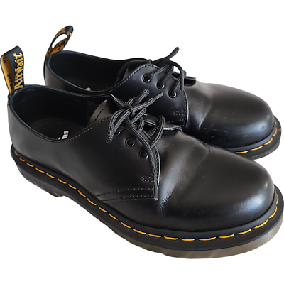 Dr. Martens 1461 3 Eye Oxfords Black Smooth Leather Women display picture 1