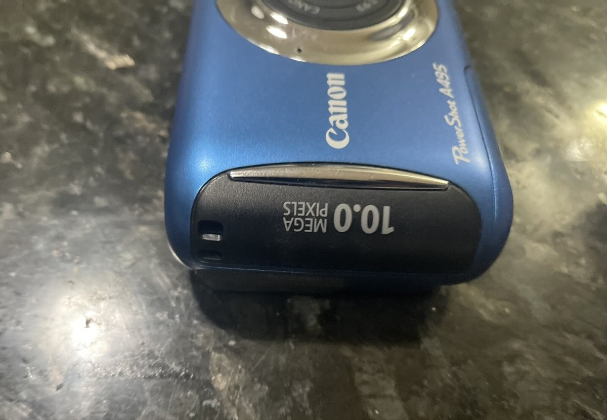 Canon PowerShot A495 デジタルカメラ 本体のみ SDカード付 Canon PowerShot A495 Digital Camera In Box 10MP with Manual
