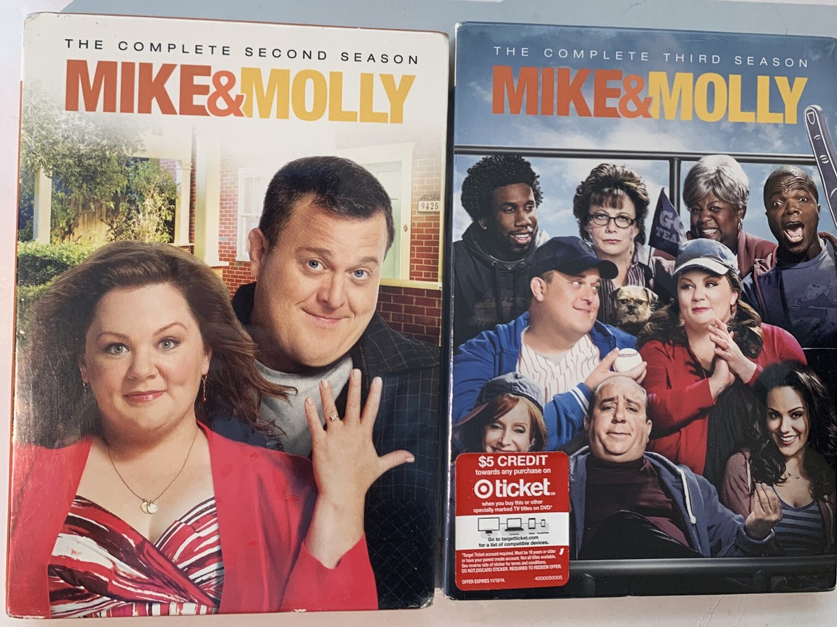 Mike Molly: Season (DVD) New Sealed 2nd 3rd Season NEW