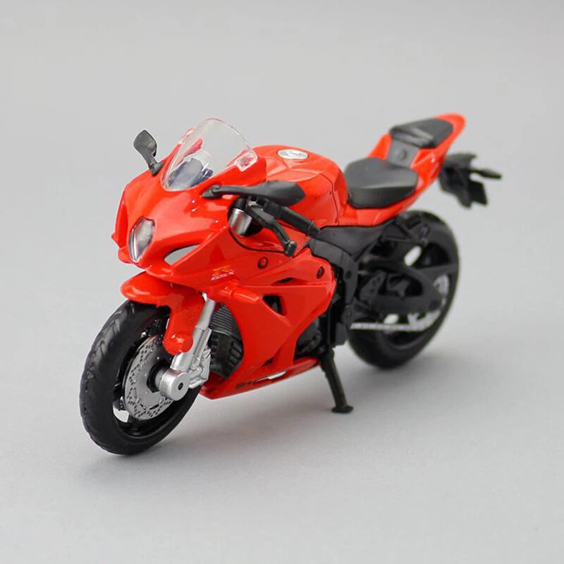 1:18 Suzuki GSX-R1000 Motorcycle Model Diecast Toy Vehicle Boys Toys Kids Red - Image 2 of 4