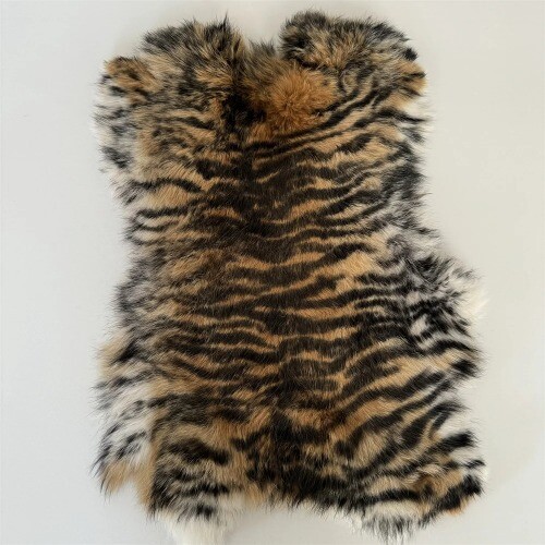 Natural Rabbit Fur DIY Apparel Sewing Fabric Fluffy Rabbit Fur Home Accessories - Bild 9 von 37