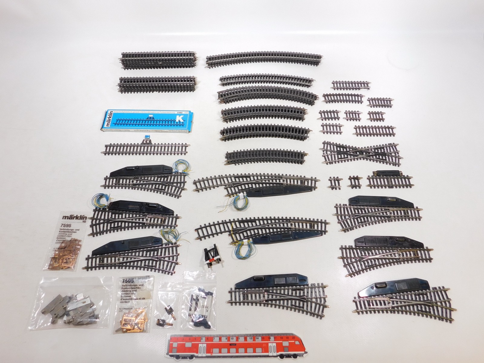 Märklin H0 AC defect Convolute K-Tracks faults Hollow BAR Turnouts etc #EF326-3