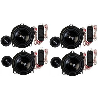 Vibe Auto Lautsprecher für BMW 5er Front & Hecktür Audio Upgrade Plug & Play