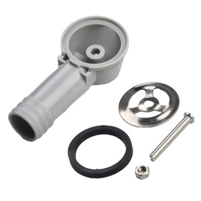 Kitchen Sink Round Hole Overflow Adapter ABS Conversion Joint Tap Bung