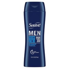 Refreshing Ocean Charge 2 in 1 Shampoo & Conditioner for Men, 12.6 oz (6 Pack)