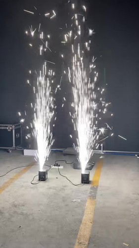 Mini 450W Cold Fireworks for DJ Wedding Party Remote Cold Spark Machine - Video 1 of 1
