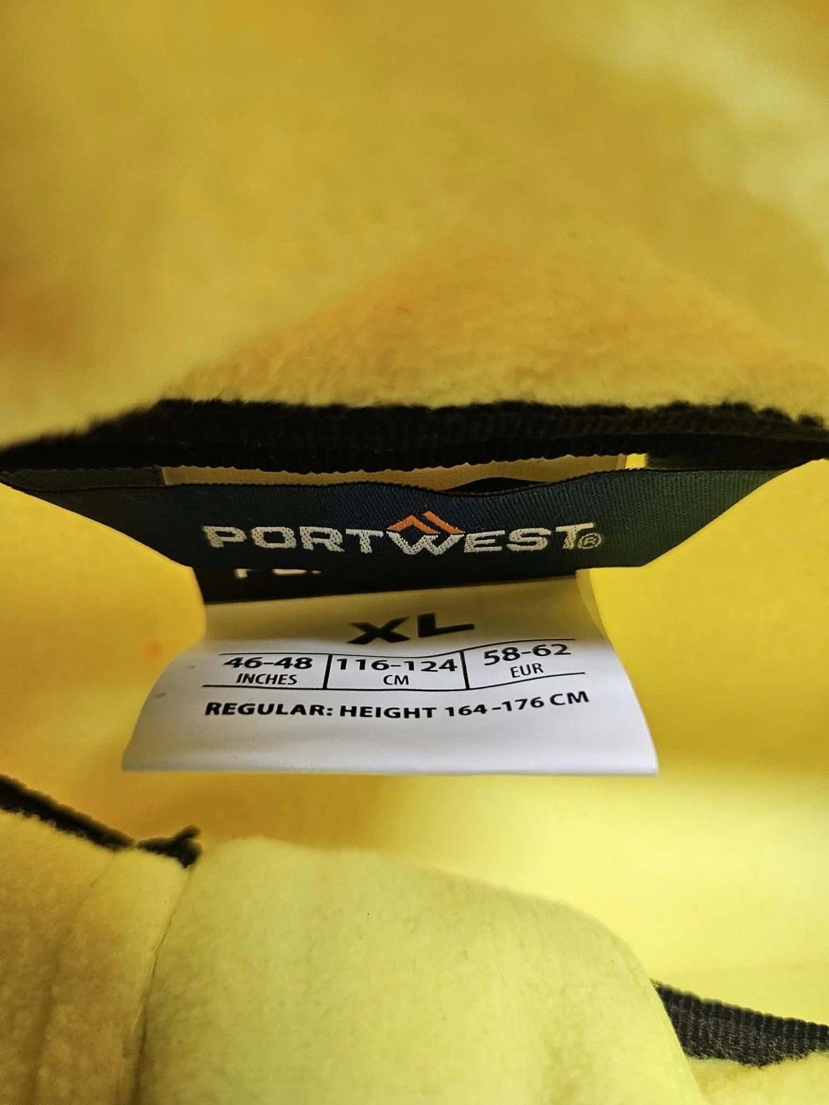 Portwest US428 Hi-Vis Reflective Softshell Waterproof Safety Work Jacket ANSI XL image 5