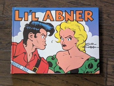 LI'L ABNER-THE DAILIES 1943-HARDCOVER-AL CAPP-VOL 9 VG - New!