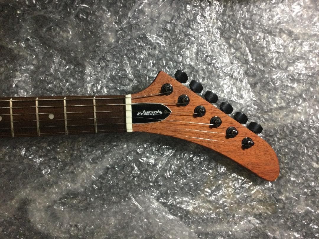 Edwards Explorer Mod Natural Brown Seymour Duncan ESP Mahogany