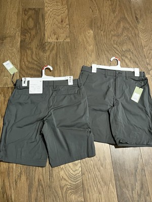 Goodfellow Shorts 2 Pair Gray Chino Shorts Mens 30 Inseam 9'' Linden Tech new