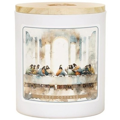 Sincere Surroundings 470506 Candle - Last Supper Art - Cozy Cottage - 11 oz -...