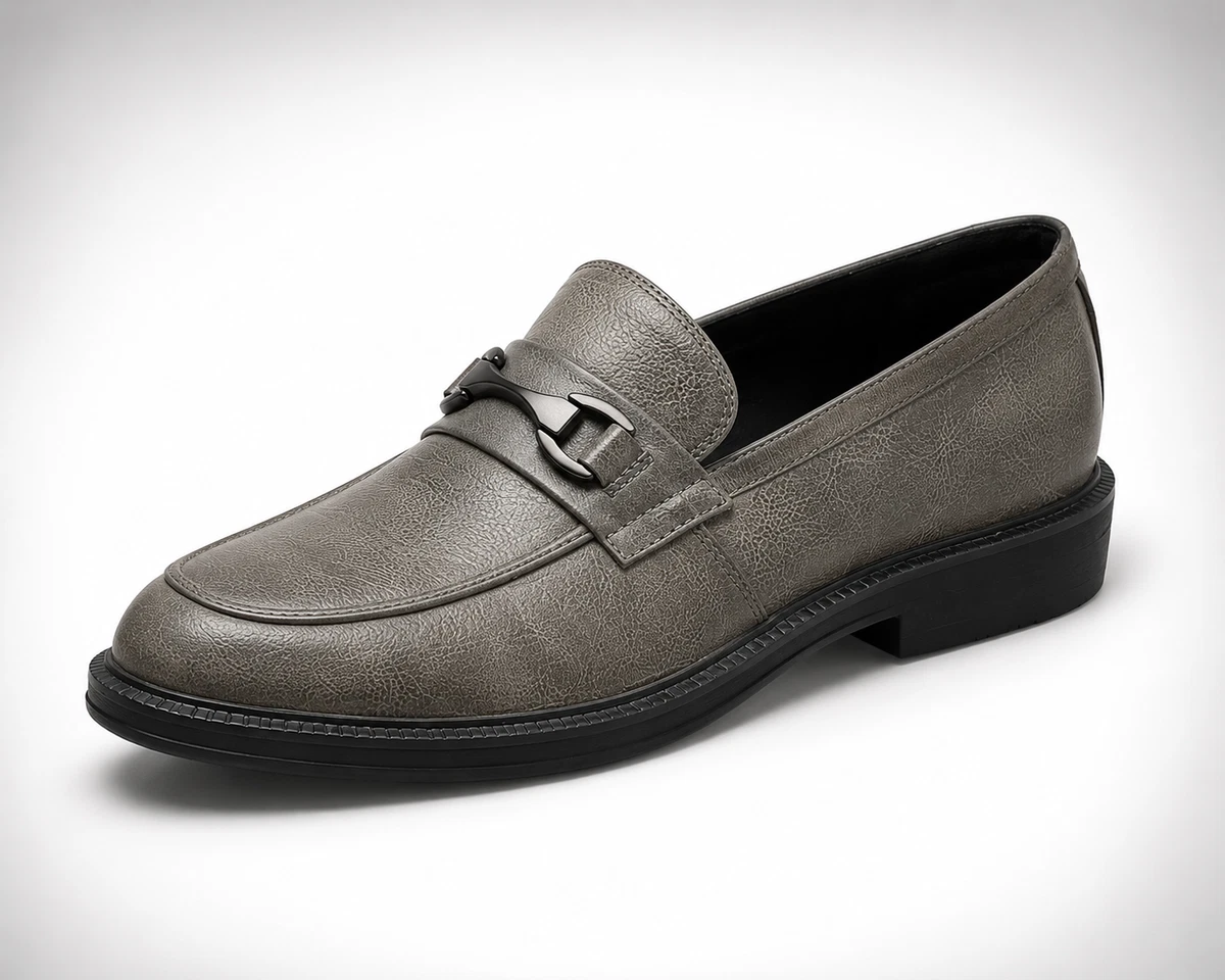 Kenneth Cole Leather Big Band Loafer 9 1/5 Gray s-l1200.jpg main image 2