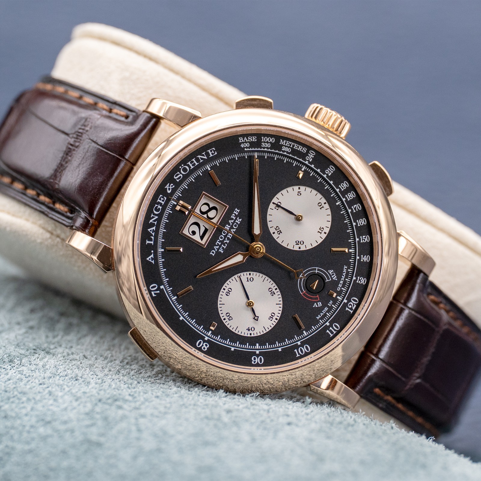 A. Lange & Sohne Datograph 405.031 Black Dial 41mm 2019 Box & Papers