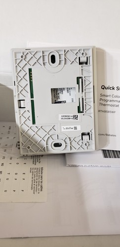 Honeywell Termostato Programmabile Wi-Fi Smart Color (RTH9585WF) Nuovo Scatola Aperta - Foto 7 di 9