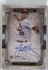 2018 Topps Five Star Jack Flaherty #FSA-JF Auto 12gh
