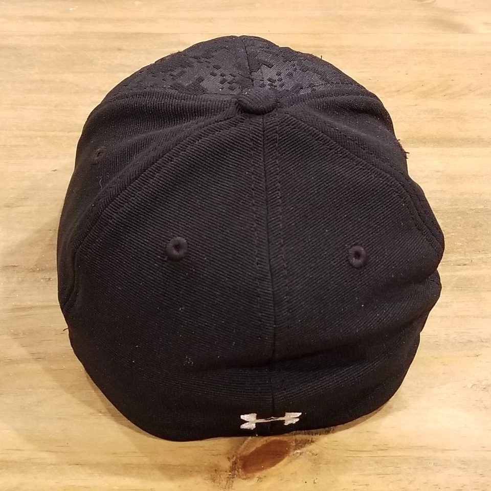 Sombrero Under Armour Talla L Negro Camuflaje Y2K Flex Elástico Ajustado Foto 3 de 4