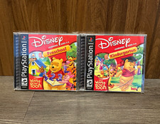 Disney's Winnie the Pooh Preschool and Kindergarten (PS1) CIB NTSC-U/C EC TESTED