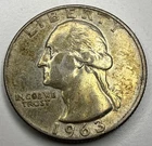 1963 D Washington Quarter R1