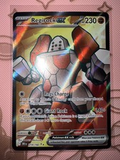 Regirock EX 214/182 Full Art Holo Pokémon TCG Sv10: Destined Rivals NM