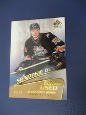 2003-04 SP Game Used Edition Debut Gold /40 Tier 1 Alexander Semin #77 Rookie RC