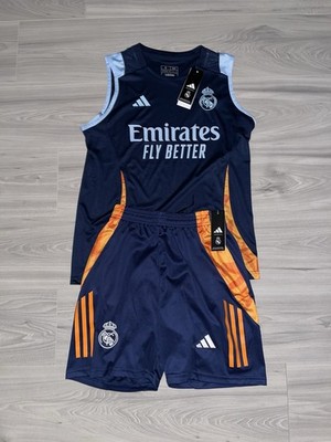 Real Madrid Ärmellos Komplett
