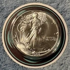 1988 U.S. Walking Liberty • Eagle 1 Oz .999 FINE SILVER $1 Coin BU 🔵🇺🇸⭐️⭐️