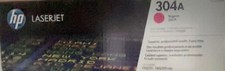 New HP 304A Magenta Original LaserJet Toner Cartridge, CC533A, unopened box