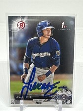 2017 Bowman Prospects Lucas Erceg Kansas City Royals 1st #BP7 Signed