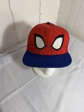 Marvel Spider-Man Kids Snapback Hat Red Blue Adjustable Baseball Cap