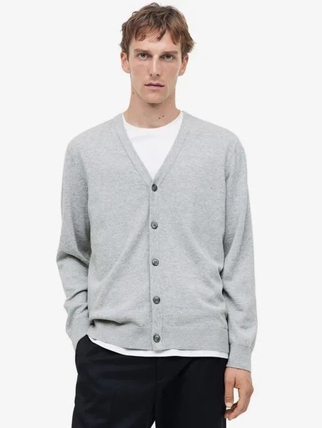 Men AllSaints Sweater Beige Wool 38 / M / 46 #4VGL