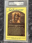 Ted Williams signed HOF postcard PSA/DNA Gorgeous Autograph !!