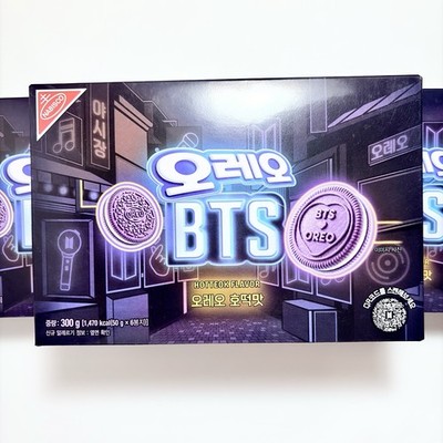 BTS x Oreo Brown Sugar Hotteok Flavor Cream 300g Box K-Edition Limited+Free GIFT