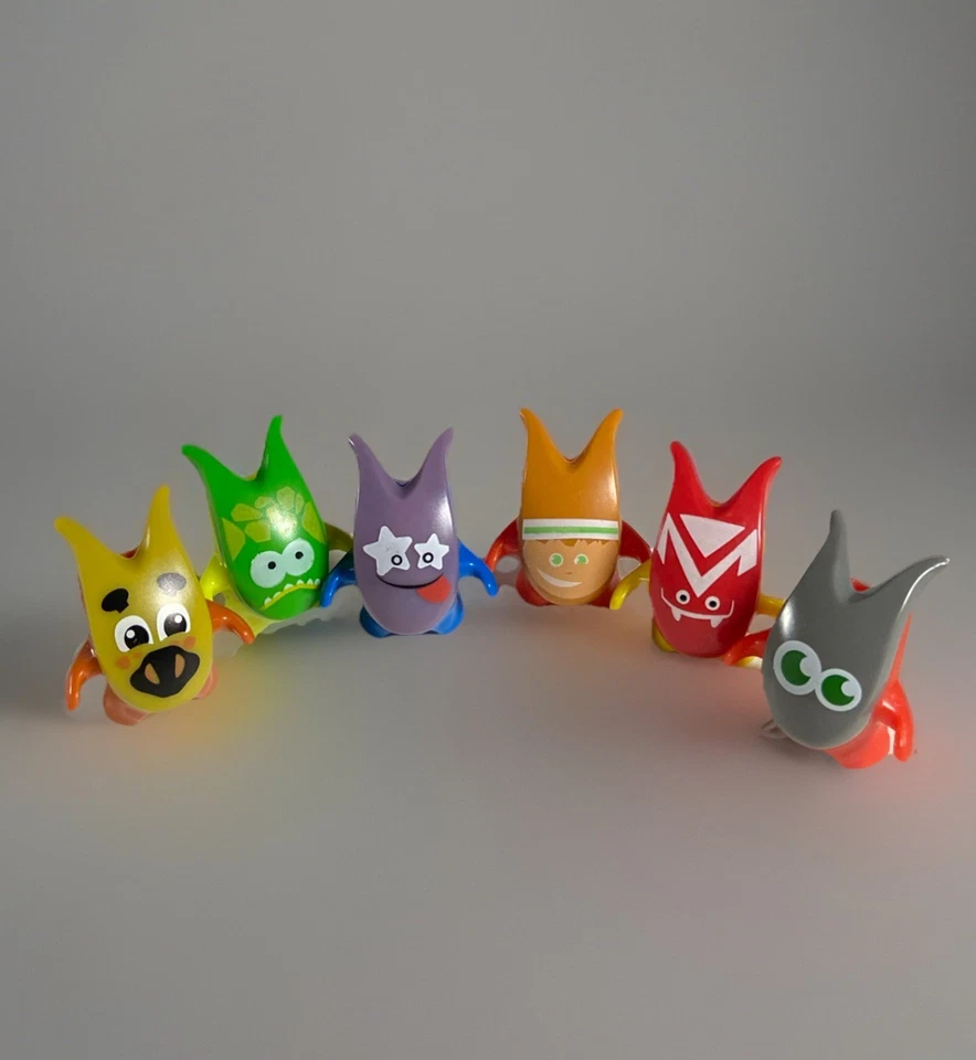 Ferrero•Ü-Ei•6x Crazy Friends Figuren als Set•2016 - Bild 1 von 1