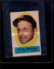 1963 Topps Peel-Offs #30 Stan Musial   NM X3708621