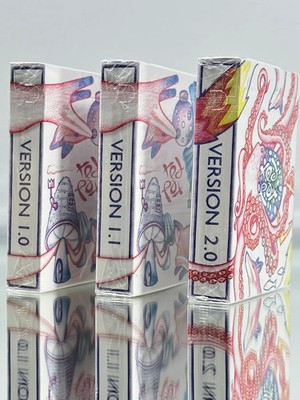 Red Fox Purple Playing Cards FULL SET USPCC V1.0 V1.1, V2.0