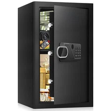 3.3 Cuft Safes for Home Use Fire and Water Proof, Anti-Theft Digital Security...