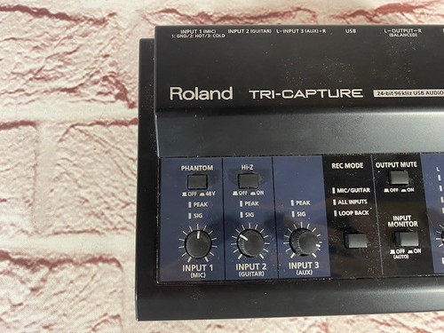 Roland UA-33 TRI-CAPTURE USB Audio Interface Audio/MIDI fast ship free ship - Picture 7 of 10
