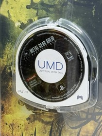 Metal Gear Solid Portable Ops PlayStation Portable PSP Complete CIB Black Label