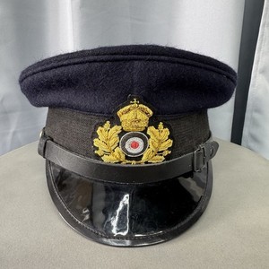 Vintage Imperial German Cap WW1 Navy Officer Marine Visor Cap Reproduction