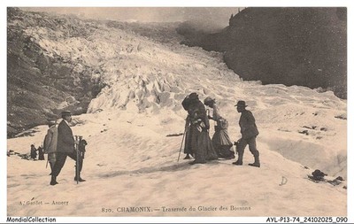 AYLP13-1474-74 - Chamonix - Überquerung Des Gletscher Des Bossons