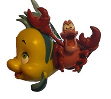 Disney Store Sketchbook Christmas Ornament 2013 Flounder  Sebastian Holiday See